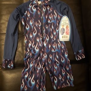 Child long sleeve one piece suit